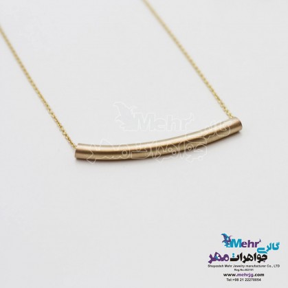 Gold Necklace - Wire Design-SM0386